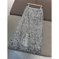 Elegance maxi skirt Y2K restore ancient ways long skirts for women 2025 luxury elegant summer midi skirts new women's clothing