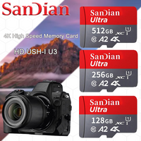 64GB 128GB 256GB 512GBMicro TF SD Memory Card SD Card U3 A2 Class 10 For Nintendo Switch OLED Game Storage