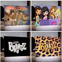 Cool B-Bratz-R-Rocks Fashion Background Photography Party Bedroom Living Room Decoration Shooting Background Cloth