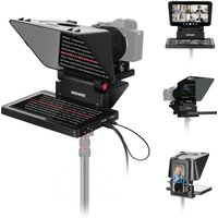 NEEWER X11 2-In-1 Teleprompter with 8" display for Mobile Phone MicroSD Camera Camcorder Video Recording Live Streaming Prompter