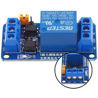 1pc 3.3V 5V 12V 24V 1 Channel Relay Module High And Low Level Trigger Dual Optocoupler Isolation Relay Module Board Tools