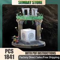 Modular City Building Moc Building Bricks Modular Opens-Doctor Who Diorama Technology Blocks Christmas DIY Toy Construction Gift