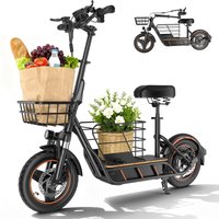 AliExpress FREEBOY 2026 New H14 Electric Scooter 600W Motor 36V10AH Battery 14 Inch Tires E-Scooters With Savings Shopping Box Pets allowed