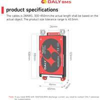 AliExpress DALY Daly Smart BMS 4S Lifepo4 12V 8S 24V 16S 48V 100A BMS Bluetooth CANBUS RS485 3.2V Battery BMS Scooter E-bike Protective Board
