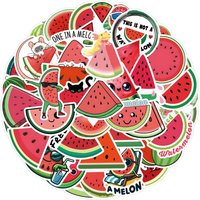 AliExpress FANLU 10/55PCS Watermelon Cartoon Stickers Cool Summer Fruit Graffiti DIY Decoration Suitcase Laptop Phone Guitar Car Bike Decals Toys