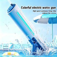 2026 New Pulse Electric Water Gun Fully Automatic Large Capacity Continuous Shooting Children's Beach Water Gun Party Toy
