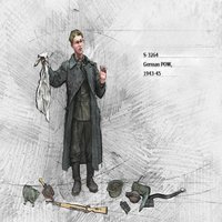 1/35 resin soldier model GK - military theme - unassembled and unpainted DIY kit - 861