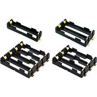 18650 SMT Battery Holder 18650 SMD Battery Box Storage Case Container Power Bank With Bronze Pins Rechargeable SMT 1x2x3x4x