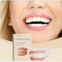 Aesthetic Denture Kit Reusable Food Grade Silicone Teeth Cover Soft Comfortable Smile Enhancer Easy to Clean Suitable for Daily