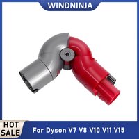 Parts Quick Release Top Bottom Adapter For Dyson V7 V8 V10 V11 V15 Low Reach Adaptor Home Appliance Vacuum Cleaner Accessories