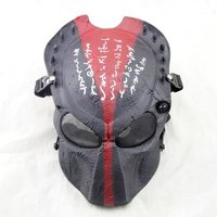 Predator Wolf 2.0 Full Face Tactical Paintball Airsoft Mask Military Army Wargame Cosplay Halloween Party Protective Gear