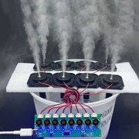 DC 5V 8 Spray Humidifier Module Atomization Control Board Ultrasonic Atomizer Supports Fast Charging Type C Interface