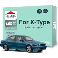 15Pcs Canbus LED Interior Light Bulb For Jaguar X-Type X400 2001 2002 2003 2004 2005 2006 2007 2008 2009 2010 Car Accessories