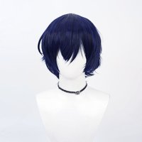 Anime Tendo Amahiko Cosplay Wig Charisma House Short Heat Resistant Synthetic Hair for Halloween costume Party Role Play Wigs