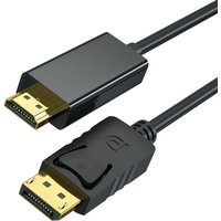 4K DisplayPort to HDMI-compatible Cable DP to HD Adapter Display Port Video Audio Cable for PC Laptop HDTV Projector Monitor 3m