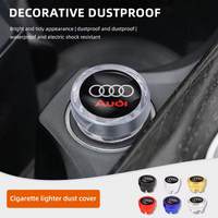 Car Cigarette Lighter Dust Cap Interior Accessories For Audi A1 A2 A3 A4 A5 A6 A7 A8 Q1 Q2 Q3 Q4 Q5 Q6 Q7 Q8 TT RS3 RS7 B8