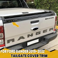 Heckklappenabdeckung für Ford Ranger 2015-2022 Wildtrak Raptor XL XLT XLS T7 T8 Heckklappenschutz mit LED-Licht