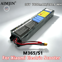 36V 7800mAh Scooter Rechargeable battery For Xiaomi M365 Electric Scooter Li-ion Battery Pack Built-in BMS ,2A charger