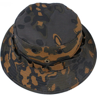 German Oak Leaves Camouflage DOT44 camo Cap Boonie Hat Flecktarn Pea Raindrop Fishing Riding Hiking Sunhat