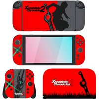 Xenoblade Chronicles 2 Protector Sticker Skin for Nintendo Switch 2 Console Dock Charger Stand Holder Joy-con Controller Vinyl
