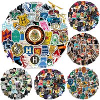 AliExpress OTRAINBOW Genuine 50Pcs Harry Potter Stickers Decals Toy Stationery Guitar Phone Bicycle Laptop Luggage Car Skateboard Sticker Gifts