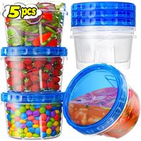 Leak Proof Soup Lunch Box 500ml Microwave Freezer Safe Food Plastic Meal Prep Box Containers with Lids for Office Commute School