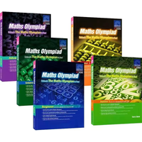 5 Books/set Maths Olympiad Primary School Mathematical Thinking Training Exercise Math Questions English Book
