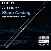 NOEBY Shore Casting Fishing Rod 2.87m 3.05m Long Cast Fuji SIC Torayca T1100 Big Game Tuna GT Shore Saltwater Fishing Rods