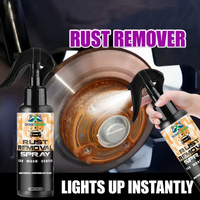 Multi-Functional Car Metal Rust Remover Spray Chromium Oxide Removal Cream Easy-to-Use Vehicle Maintenance Metal Cleaner Durable