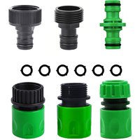 Quick Connector Nipple female Male Threaded Hose Pipe Adapter for Garden Tubing Drip Irrigation Watering System Water filter