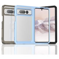 Transparent Phone Case for Google Pixel Fold Shockproof Clear Protective Cover