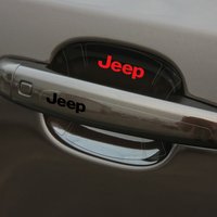 Transparent Car Styling Door Bowl Handle Anti-scratch Guard Stickers For Jeep Renegade Wrangler jk Compass Cherokee Gladiator