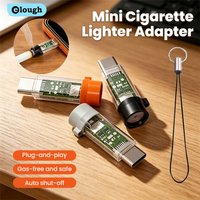 Portable Mini Type C Mobile Phone Cigarette Lighter Windproof Outdoor Safe USB C Cigarette Lighter Adapter For iPhone 17 Samsung