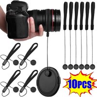 5/10PCS Universal Camera Lens Cap Rope Anti-lost Anti-Drop Lens Cover Cap Keeper Lanyard Strap for DSLR SLR Cap Protective Strap