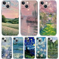 Phone Case For iPhone 17 Cases iPhone Air 16 15 12 13 14 Pro Max 15 Plus 16Pro iPhone11 Cover Garden Paint Art Vincent van Gogh