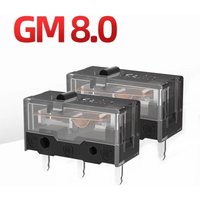 10Pcs-1Pc New Kailh GM 8.0 micro switch GM8.0 Gold Contactor 80 Million Click Life Computer mouse left right Micro Swicth button