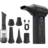 Powerful Air Blower 110000Rpm 4 Gear Adjustable Turbo Jet Blower With Led Light Battery Display Cordless Compressed Air Duster image 4