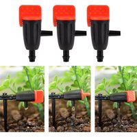 5-50Pcs Adjustable Irrigation Drippers Sprinklers 1/4'' Emitter Dripper Micro Drip Irrigation Sprinklers For Watering System