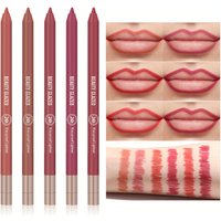 BEAUTY GLAZED 10 Color Lipliner High Pigment Matte Waterproof, Natural Shaping Lip Liner Lipstick Makeup