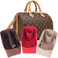 Purse Organizer Inserts for Speedy 25 30 35 Felt Purse Inserts HandBag and Tote bag Neverful Organizer Insert