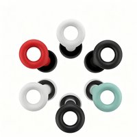 HK001-Silicone Earplugs for Swimming Sleep Noise Cancel Noise Reduction-Soundproof Reduce Disturbances -Quality loop Earplugs