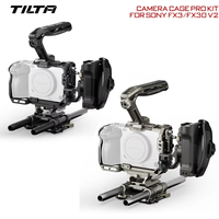 TILTA for Sony FX3 FX30 Camera Cage Armor Pro Kit Light Basic Full Cage Tactical Suit Anti Scratch TA-T16-FCC Full RIG