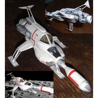 UFO Interceptor 3D DIY HandmadeToy Paper Model Kit Handmade Toy Puzzles Handmade