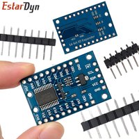 EstarDyn PCF8575 Module Expansion IO port Expander board DC 2.5-5.5V I2C communication control 16 IO ports For