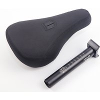 AliExpress NONE M Driven bicycle seat bmx bike saddle BMX Saddle and 25.4mm 27.2mm Seatpost Seat and AL6061 Seatpost