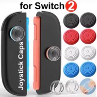 Thumb Grips Caps for Switch 2 Console Soft Silicone Analog Controller Protective Anti-Slip Thumbstick Grip Covers Joystick Cap