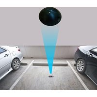 Wireless intelligent parking lot sensor parking system for efficient space guidance management