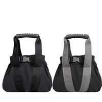 Workout Sandbag 0-35 Lbs Heavy Duty Kettlebell Adjustable Weight Exercise Sandbag With Handle For Fitness Strength Weightlifting