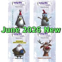 Penguin Snowman Santa Reindeer Clear Stamps For DIY Scrapbook Craft Decoration Embossing Template Christmas Card June 2026 New