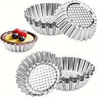 10/20/30pcs Baking Mini Tarts Pies Cupcakes Muffin,Egg Tart Mold Good Thermal Conductivity Light And Durable Easy To Demould
